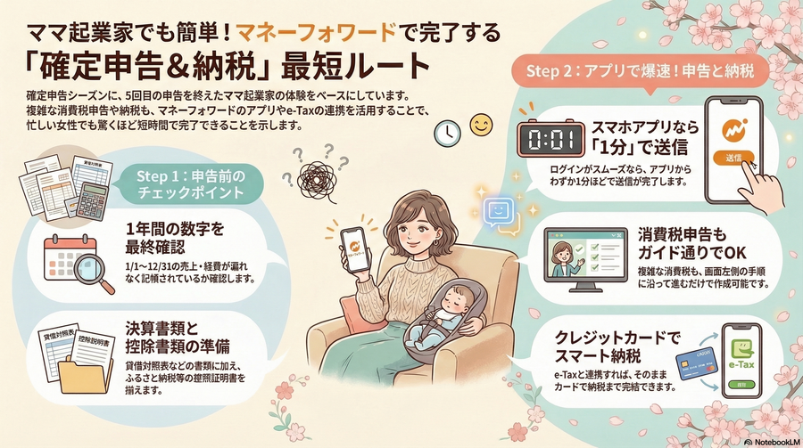 2026年の確定申告・消費税申告＆納付まで終わりました＼(^o^)／