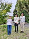 庭・畑のある田舎暮らしを愉しむ、お三方