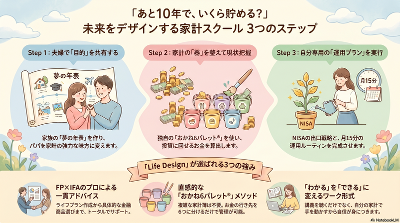 コーチングマインドで家計を整える。
月額制【長期継続コース】