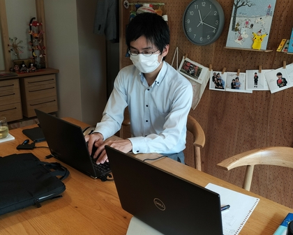 あっという間にかっこいいレイアウトが完成しました！